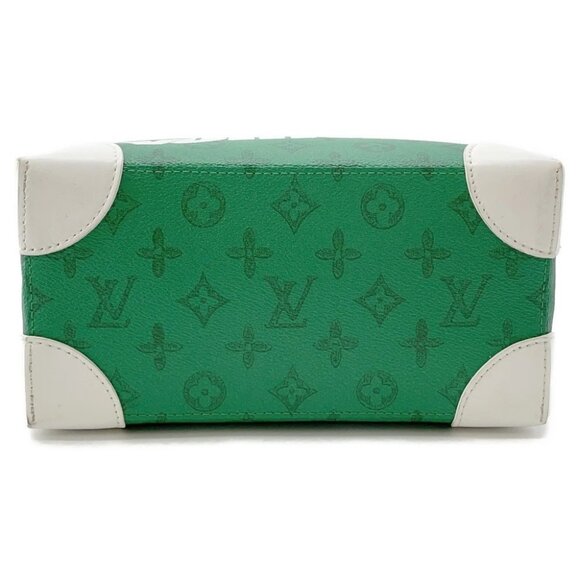 LOUIS VUITTON Ritter Bag Monogram / Everyday LV Green - Picture 3 of 16